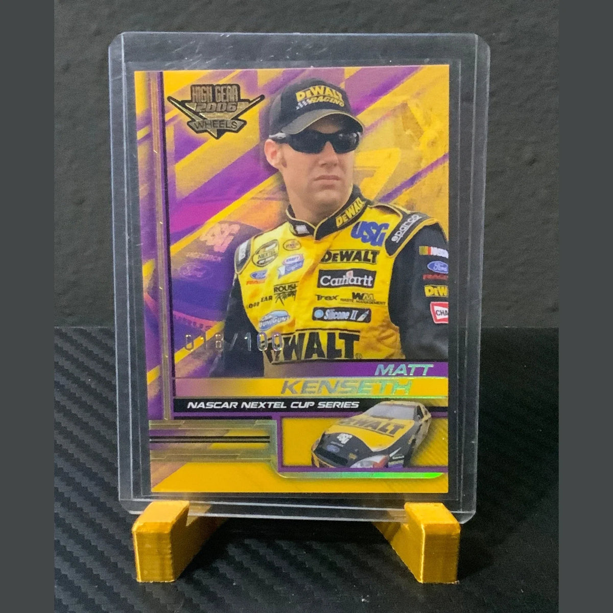 2006 Wheels High Gear MPH 018/100 Matt Kenseth #M7 HOF