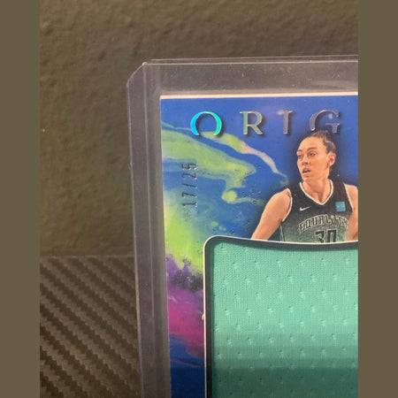 2023 Origins WNBA Jumbo Jerseys Breanna Stewart #JJ-BST Blue /25 MEM SSP UConn
