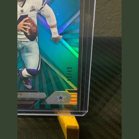 2021 Panini XR Football Dak Prescott #26 Teal 49/49