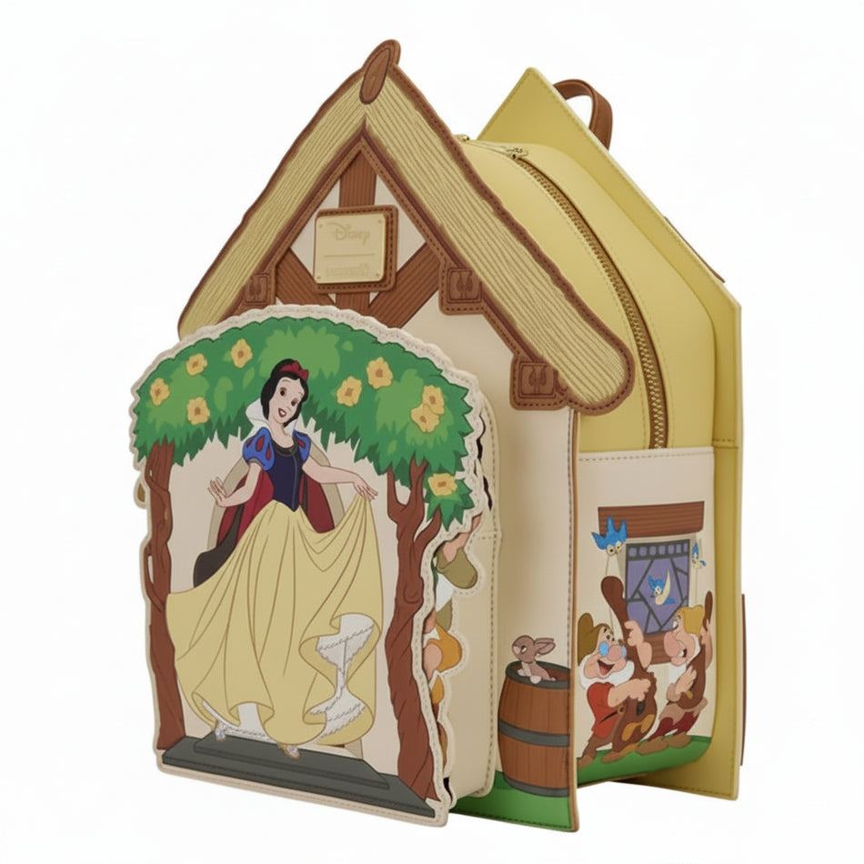 House-shaped product with Snow White design on a white background