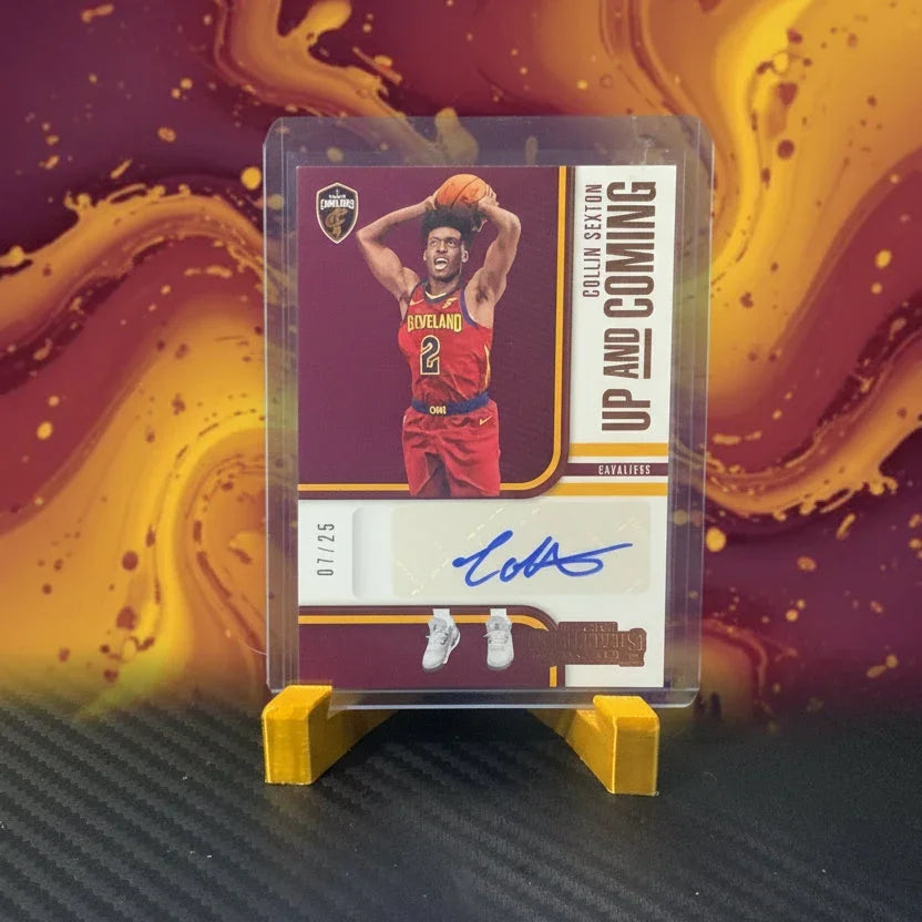 2018-19 Panini Contenders Collin Sexton Up And Coming Rookie RC Auto /25