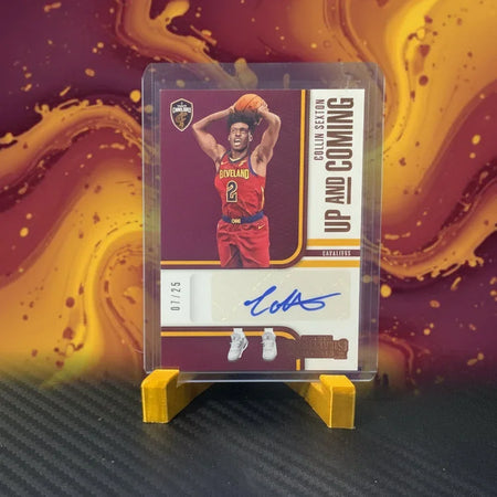 2018-19 Panini Contenders Collin Sexton Up And Coming Rookie RC Auto /25