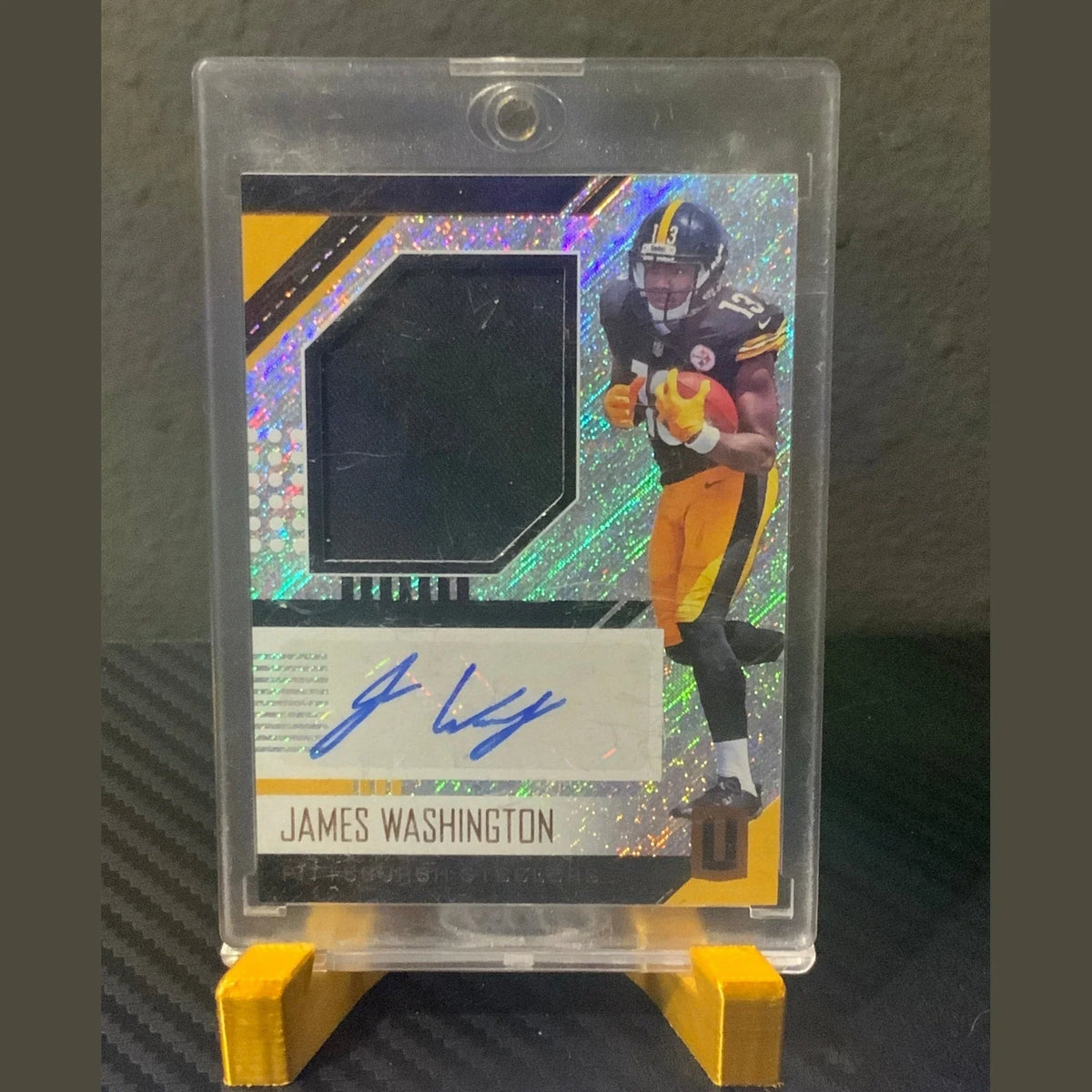 2018 Unparalleled Rookie Jersey Auto JAMES WASHINGTON autograph