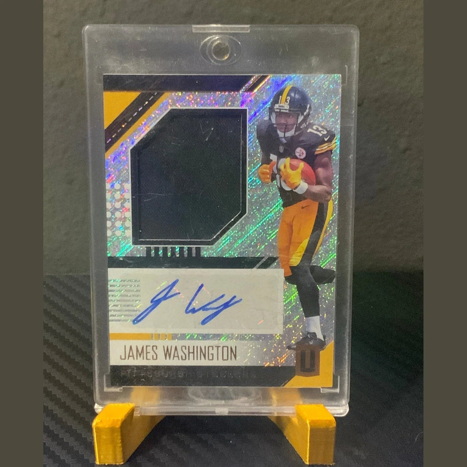 2018 Unparalleled Rookie Jersey Auto JAMES WASHINGTON autograph