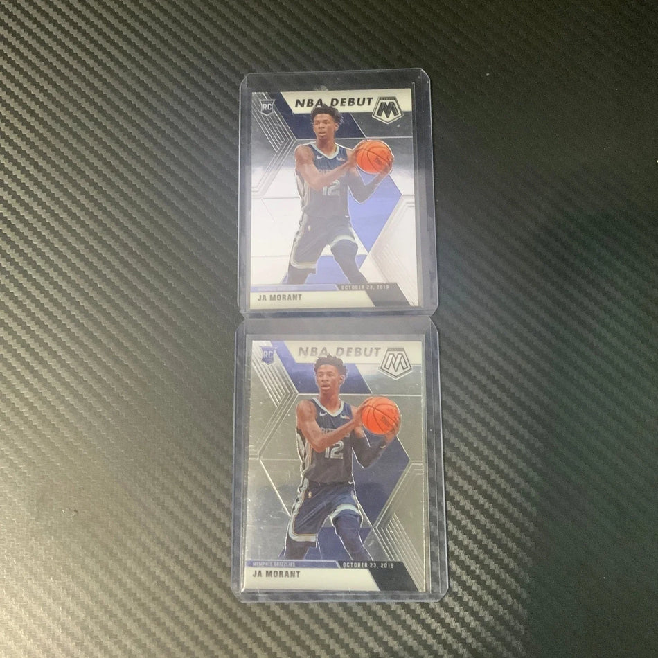 2-Ja Morant Rookie 2019-20 Mosaic #274 Debut Card Memphis Grizzles RC NBA