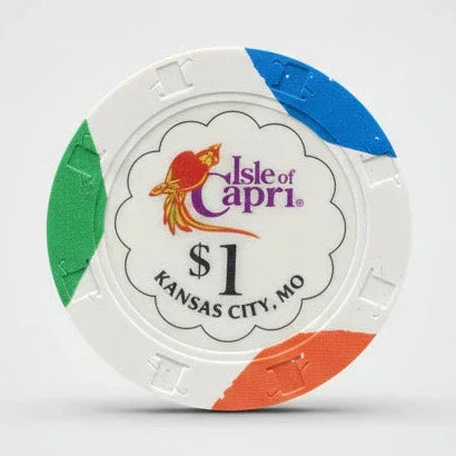 1.00 Casino Chip. Isle Of Capri, Kansas City, MO.