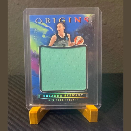 2023 Origins WNBA Jumbo Jerseys Breanna Stewart #JJ-BST Blue /25 MEM SSP UConn