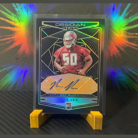 2018 Panini Obsidian - Rookie Autographs Vita Vea #RKA-VV Electric Etch... 9/50
