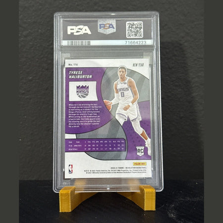 Tyrese Haliburton 2020 Panini Revolution #116 Astro ROOKIE - PSA 10, Kings
