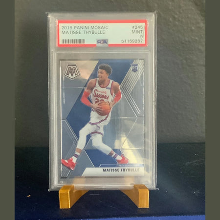 2019 PANINI MOSAIC #245 MATISSE THYBULLE ROOKIE RC PSA 9