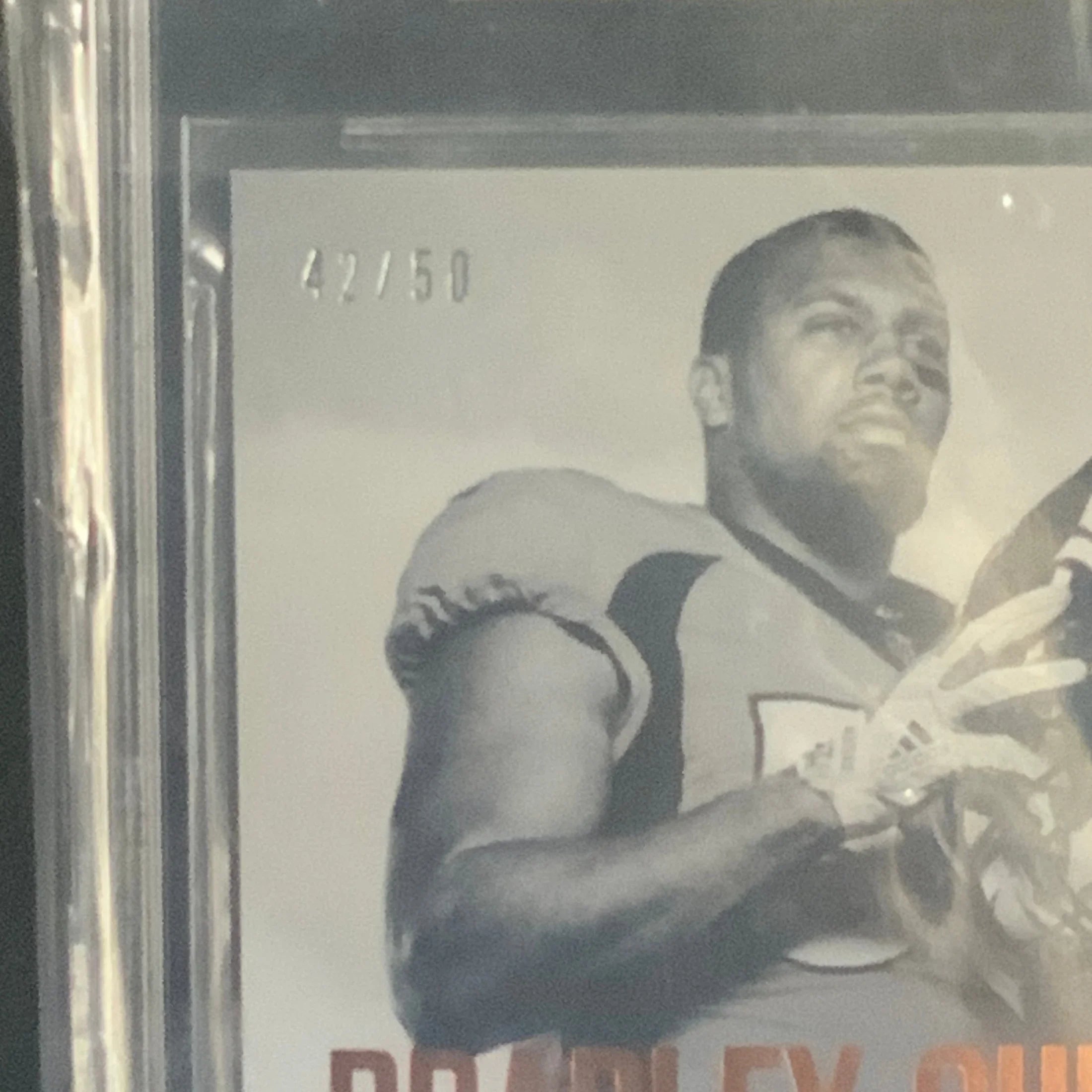 2018 NFL Encased Bradley Chubb Rookie Endorsements BGS 9.5 Gem Mint Broncos /50