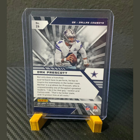 2021 Panini XR Football Dak Prescott #26 Teal 49/49
