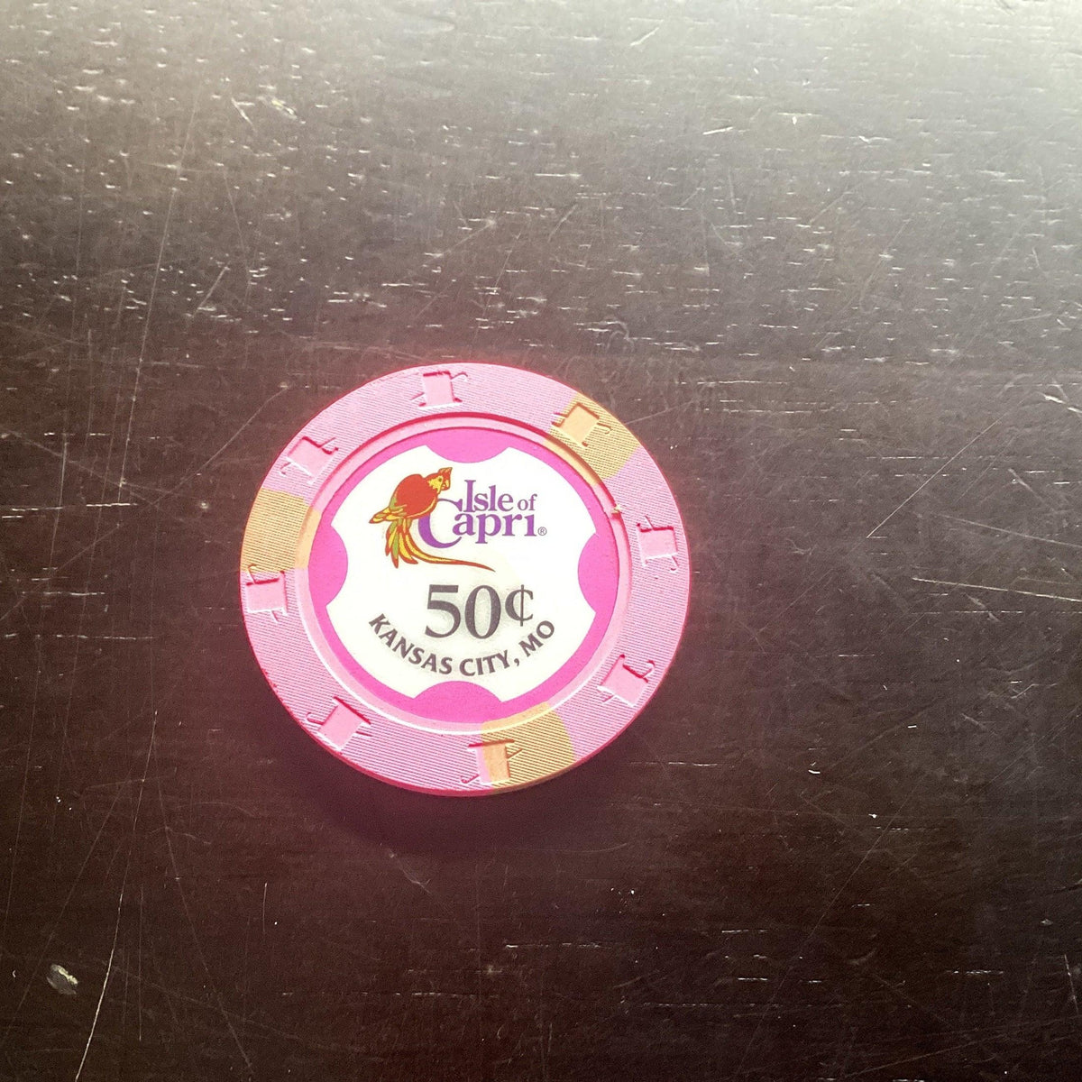 .50 Casino Chip. Isle Of Capri, Kansas City, MO. $.50