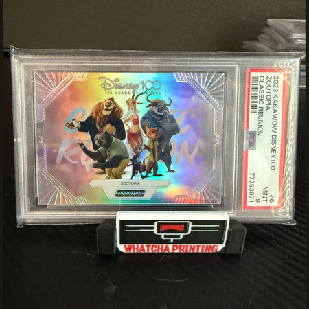 2023 Kakawow Phantom Disney 100 Zootopia Classic Reunion PSA 9  #13 Holo Prizm.