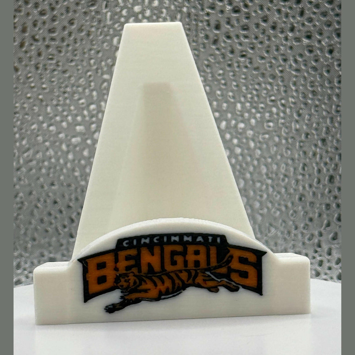 3D Printed Cincinnati Bengals Card Stand.