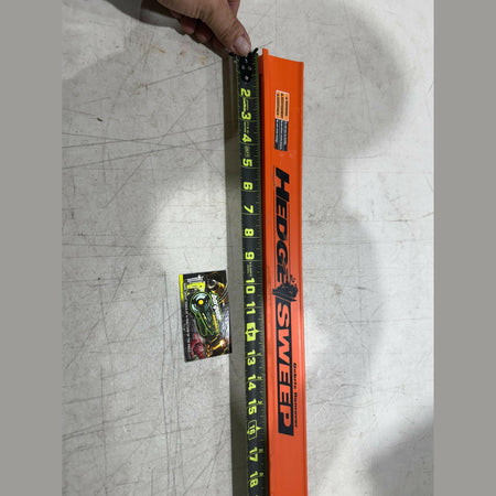 RYOBI 24” Hedge Sweeper Attachment 18V 24" Cordless Hedge Trimmer USED.