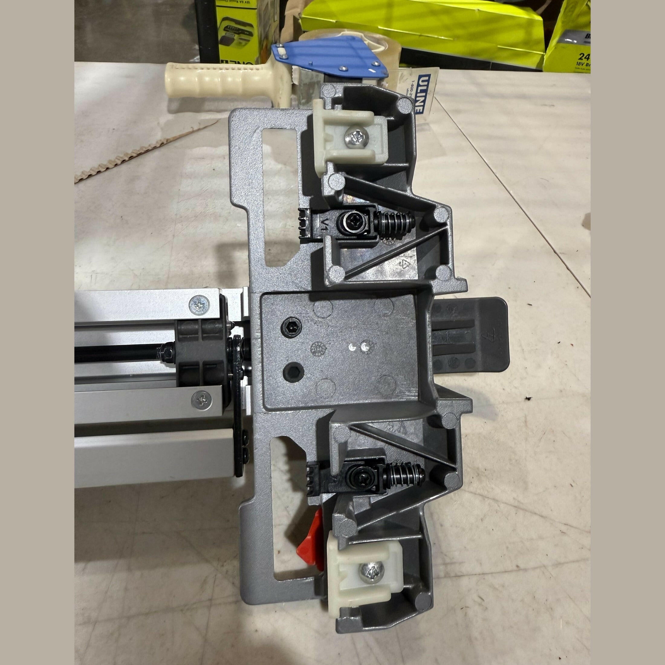 RIDGID 15 Amp 10 In. Portable Corded Pro Jobsite Table FANCE ONLY OPEN BOX.
