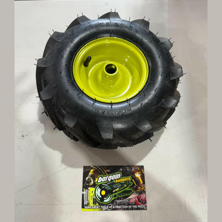 OEM Ryobi RY40702VNM Left Side Ryobi 14 x 5.00-6 Rim in Tire USED