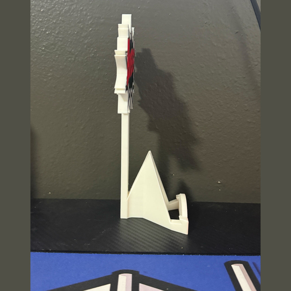 3D Printed Custom Buyer GIVEY Stand White / Red