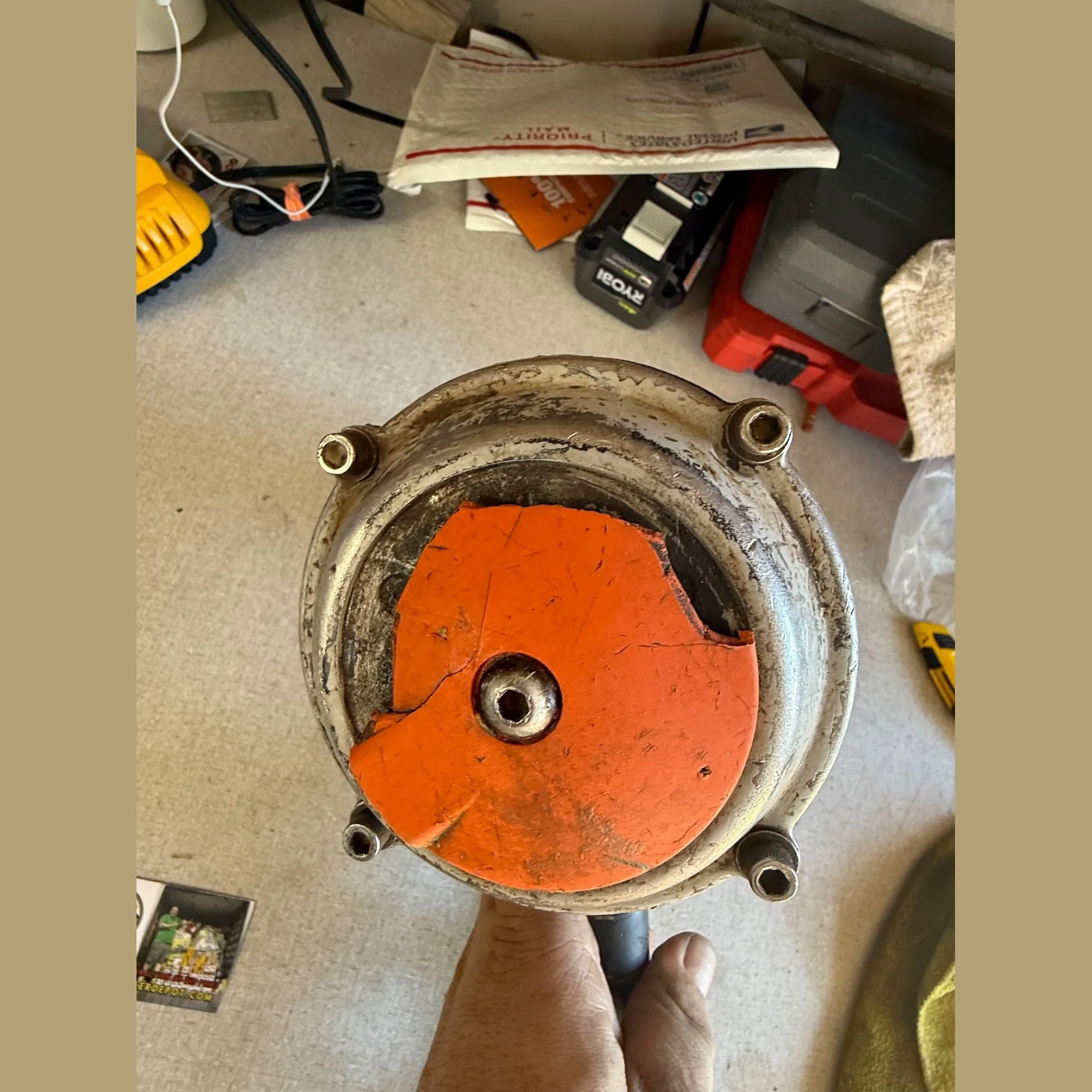 Paslode F350-S WELL USED PowerMaster Plus 30 Degree Pneumatic Framing Strip Nailer