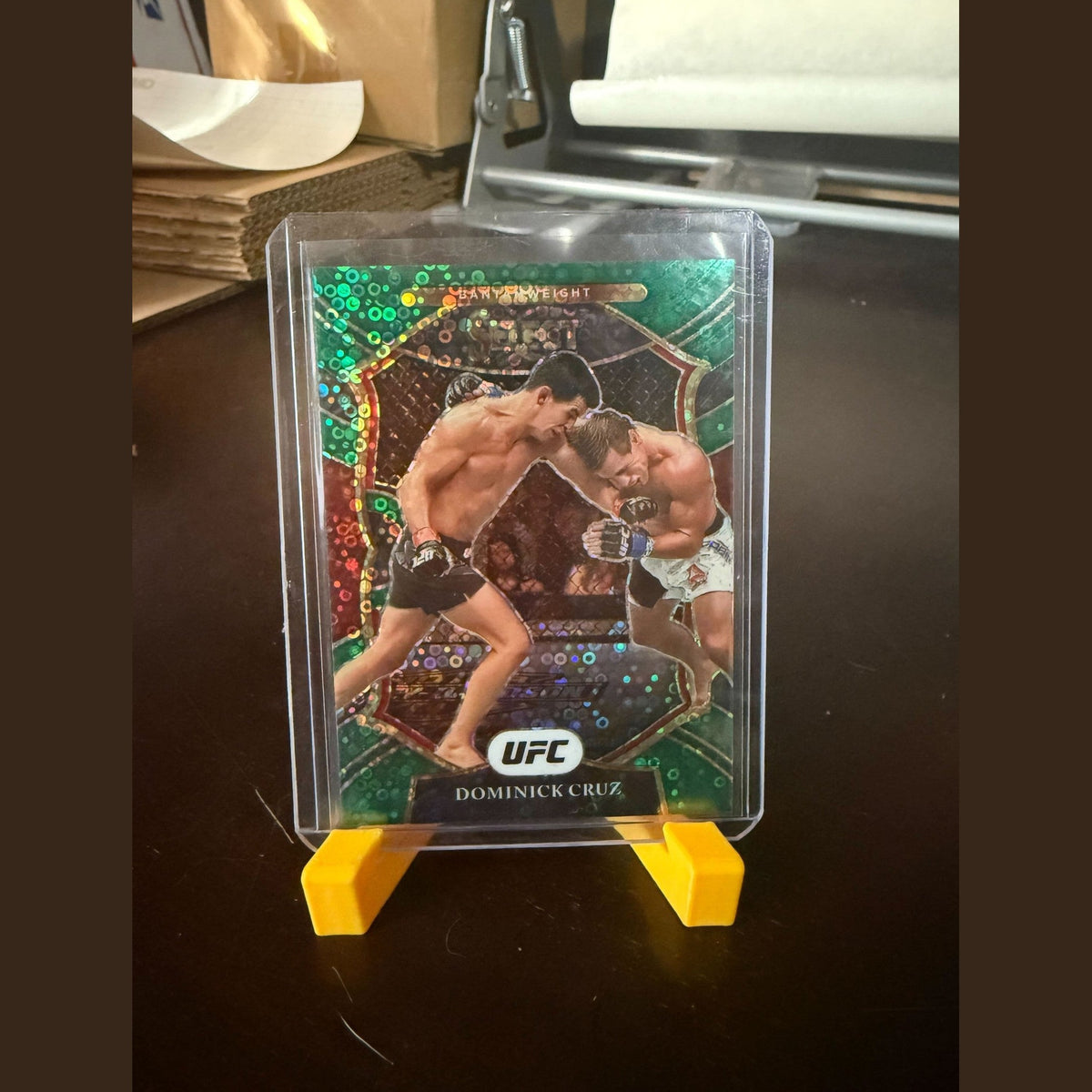 2021 UFC Select Dominick Cruz Green Prizm 2/5