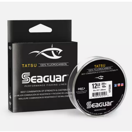 Seaguar 12 lb Tatsu Freshwater Fluorocarbon Fishing Line - 200 Yards.