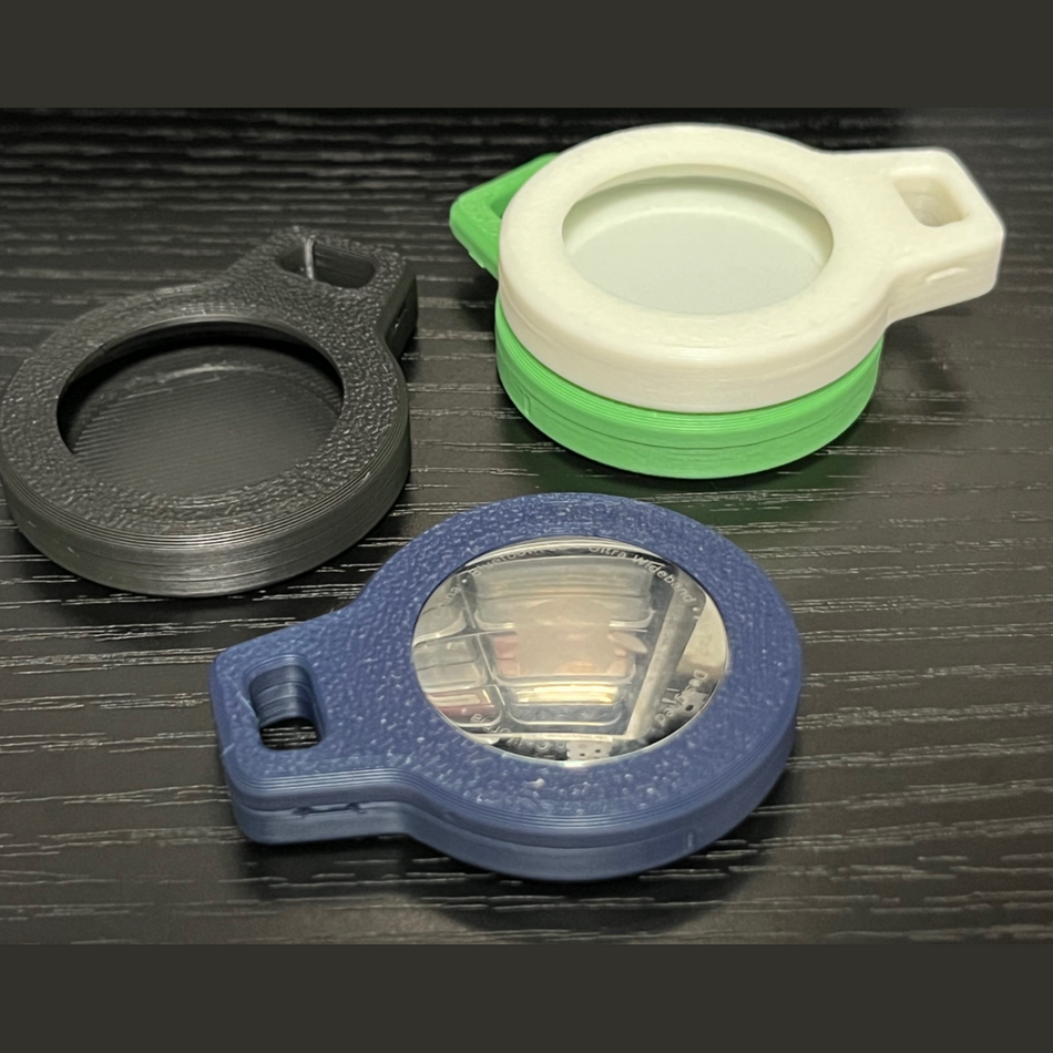 3D Printed AirTag Keychain holder all colors