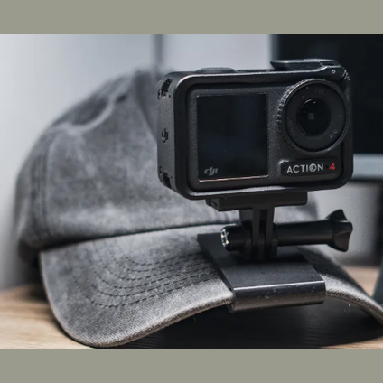 3d Printed Hat Holder for DJI / GoPro