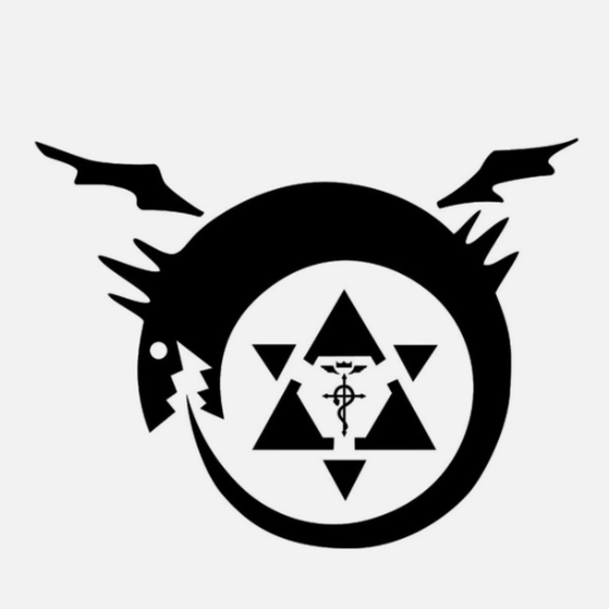 Decal Vinyl Truck Car Sticker - Anime Full Metal Alchemist Symbol