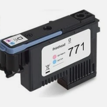 HP Designjet Z6200 HP 771 Light Magenta and Light Cyan Printhead Print Head USED