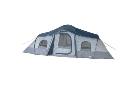 Ozark Trail 10-Person Cabin Tent with 3 Entrances USED