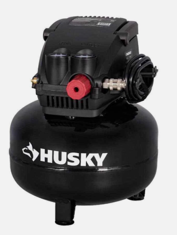 Husky 3 Gal. 120PSI Portable Electric Pancake Air Compressor NEW