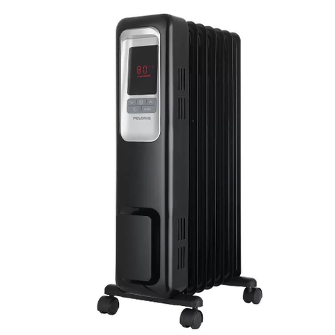 Pelonis 1,500-Watt Digital Electric Oil-Filled Radiant Portable Space Heater USED