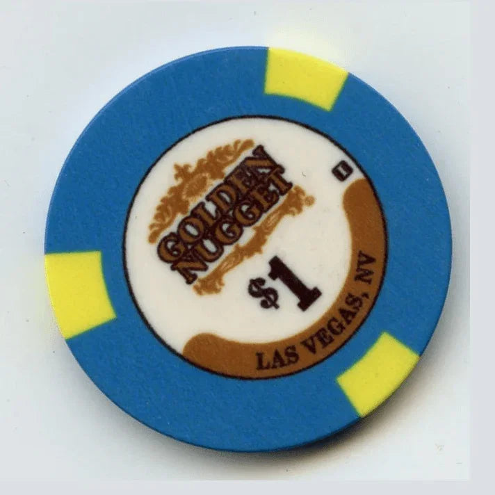 $1 Chip from the Golden Nugget Casino Las Vegas Nevada