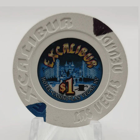 $1 Excalibur Hotel Casino Las Vegas Nevada $1 Casino Chip