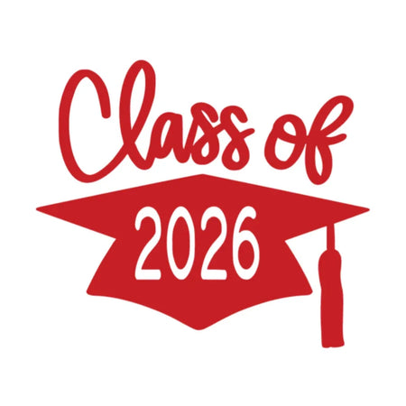 Class of 2026 Vinyl Sticker