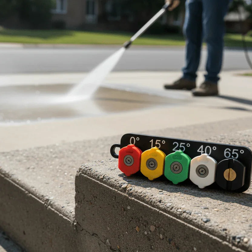 Color temperature chart with colored markers on a white background