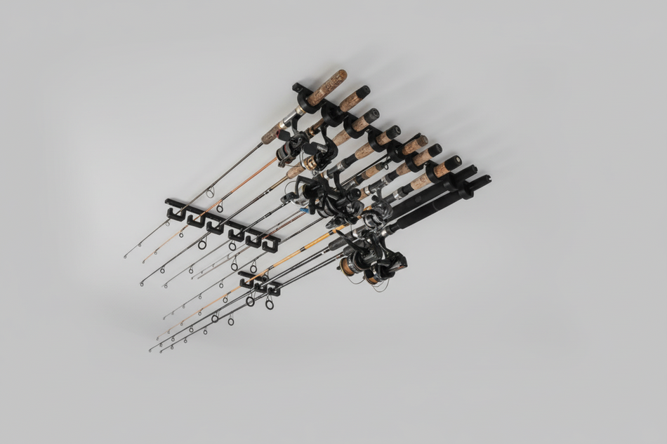 Fishing Rod Holder Set 3d printed will hold 3 rods