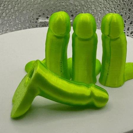 Pack of 4 - 3d printed Novelty Penis/Dick Tire Valve Stem Covers