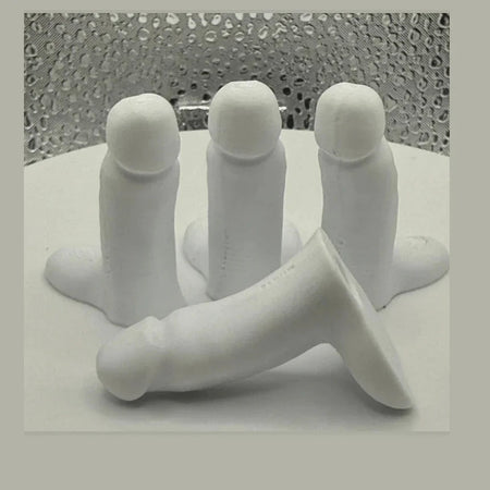 Pack of 4 - 3d printed Novelty Penis/Dick Tire Valve Stem Covers