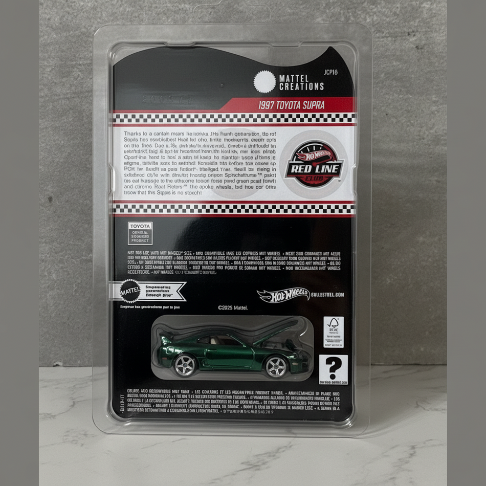 Hot Wheels RLC 1997 Toyota Supra Green Diecast 2025