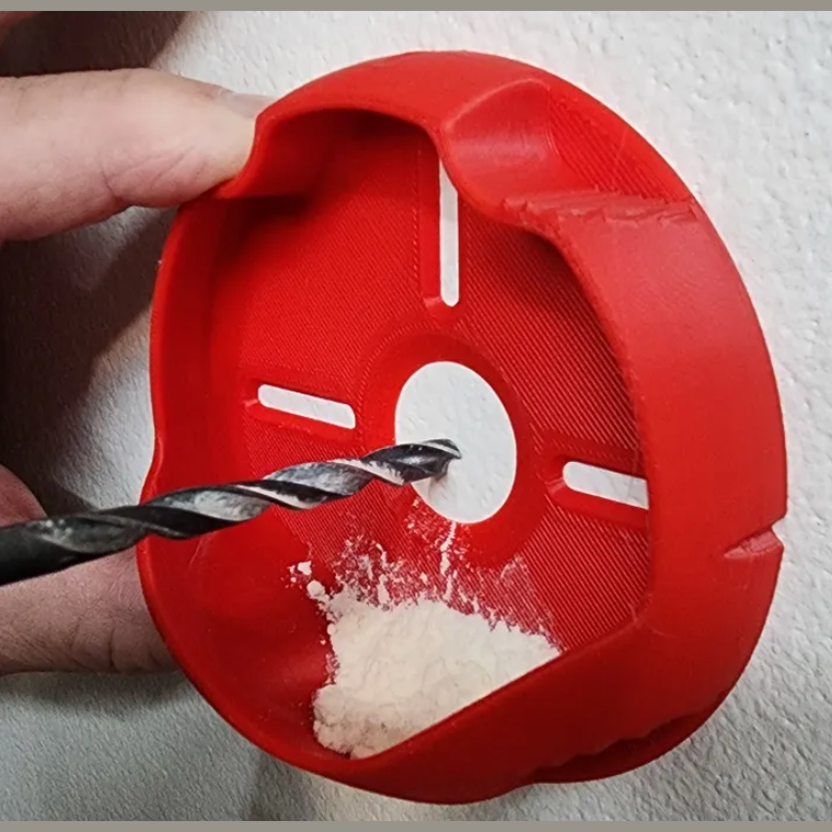 3D Printed Drill Dust Collector.