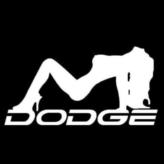 Dodge Decals – Dodge Girl Truck Decal Sticker