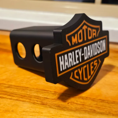 3D Printed Harley Davidson Hitch Cover