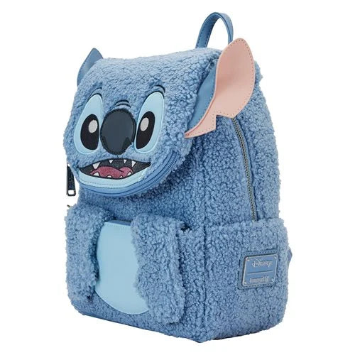 Loungefly Disney Lilo & Stitch Plush Stitch Mini-Backpack – New