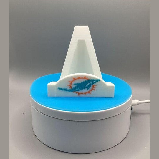 3D Printed Miami Dolphins Card Stand
