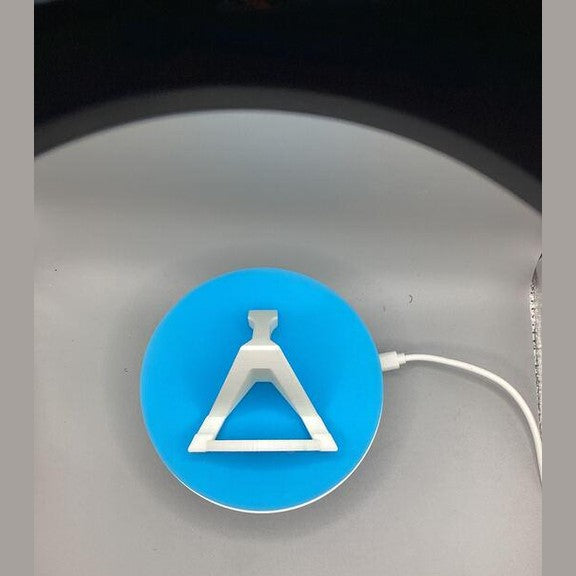 3D Printed Miami Dolphins Card Stand.