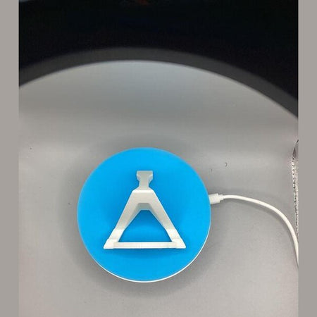 3D Printed Miami Dolphins Card Stand.