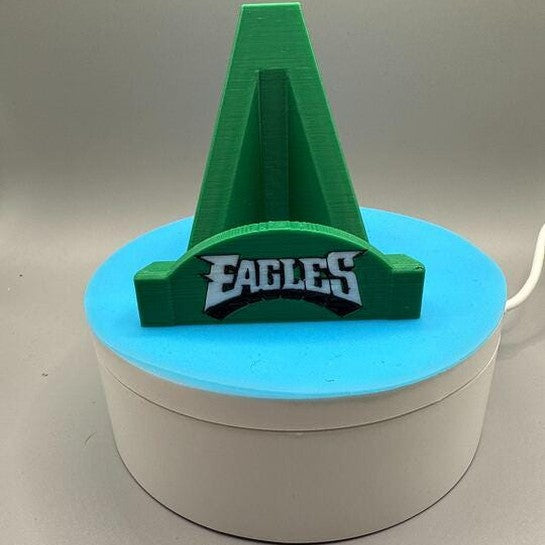 3D Printed Philadelphia Eagles Card Stand