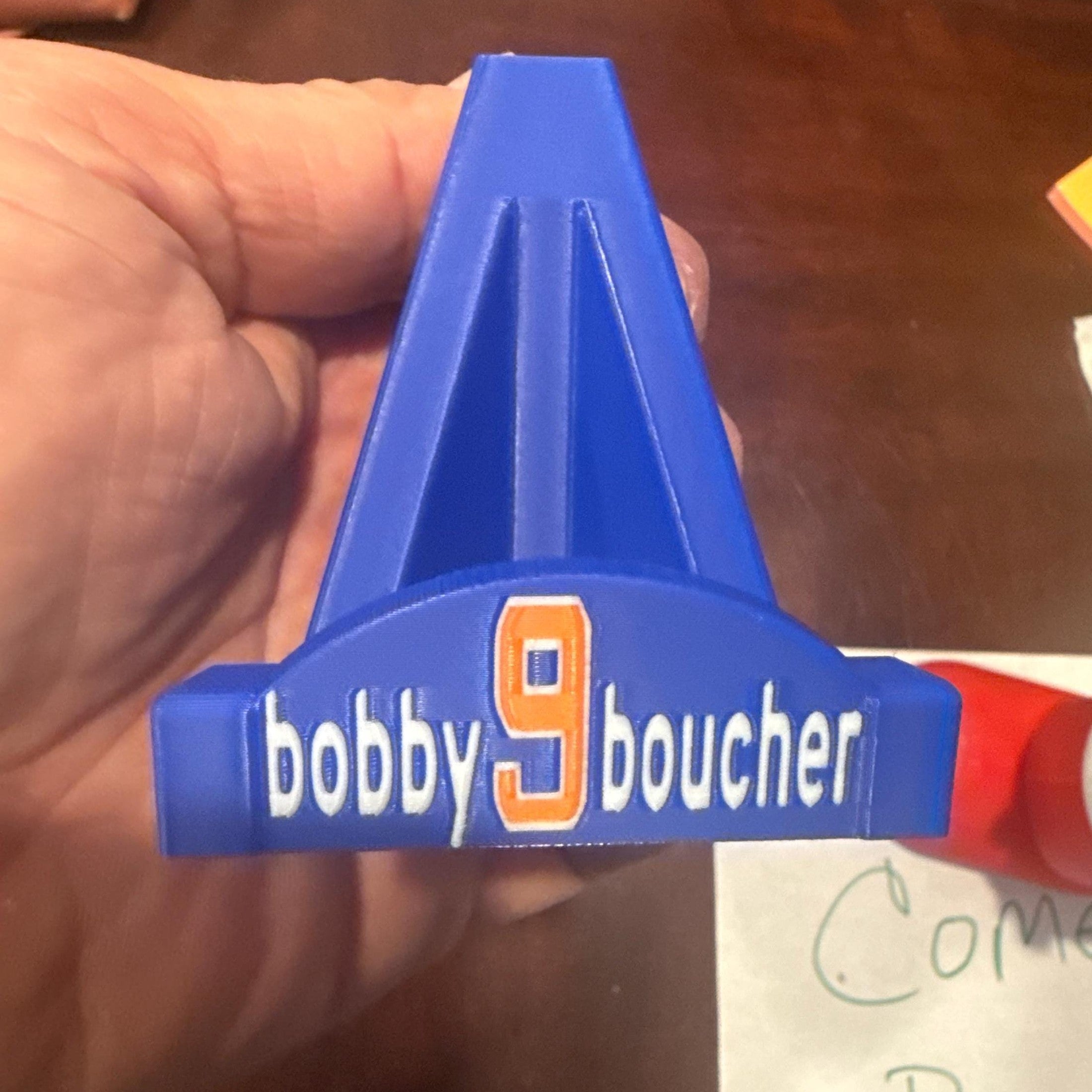 3D Printed Bleacher Card Display System / 8 Removable LOGO card stands BREAKERS delight